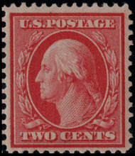 # 358 F/VF OG VLH, fresh color, bluish paper, Fresh!