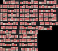 # 527 VF to Fine+ OG H, Plate Number Single, YOU ARE BUYING ONE STAMP AT THIS PRICE, TELL US WHAT NUMBERS YOU WOULD LIKE, every plate number is different, ask for a group price!