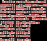 # 527 VF to Fine+ OG H, Plate Number Single, YOU ARE BUYING ONE STAMP AT THIS PRICE, TELL US WHAT NUMBERS YOU WOULD LIKE, every plate number is different, ask for a group price!