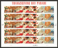 #4417 - 20 44c Thanksgiving Day Parade Full Sheet, VF OG NH