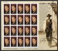 #4421 44c Gary Cooper Full Sheet, VF OG NH