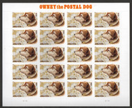 #4547 Forever Owney the Postal Dog Full Sheet, VF OG NH