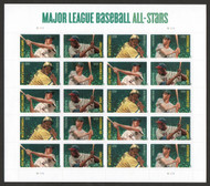 #4694 - 97 Major League Baseball All-Stars Full Sheet, VF OG NH