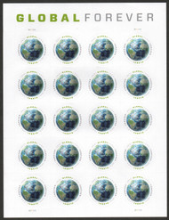 #4740 Forever 2013 Global Full Sheet, VF OG NH