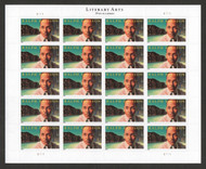 #4866 91c Ralph Ellison Full Sheet, VF OG NH