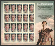 #4892 Forever Charlton Heston Full Sheet, VF OG NH