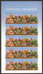 #4912 - 15a Forever Farmers Markets Full Sheet, VF OG NH