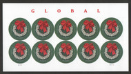 #4936 Forever 2014 Global Full Sheet, VF OG NH