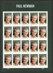 #5020 Forever Paul Newman Full Sheet, VF OG NH