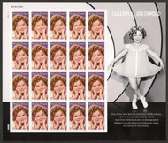 #5060 Forever Shirley Temple Full Sheet, VF OG NH