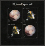 #5077 - 78 Forever Pluto Explored Full Sheet, VF OG NH