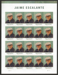 #5100 Forever Jaime Escalante Full Sheet, VF OG NH