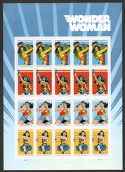 #5149 - 52 Forever Wonder Woman Full Sheet, VF OG NH