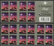 #4945a Forever Christmas Magi Complete Booklet Pane of 20, VF OG NH