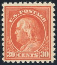 # 439 F/VF OG NH, w/CROWE (04/24) CERT, super color, nicely centered for this stamp, CHOICE!