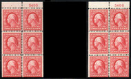 # 375a VF OG Hr, Plate Number Pane, YOU ARE ONLY BUYING ONE PANE AT THIS PRICE, please tell us what plate number(s) you want