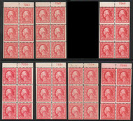 # 425e F/VF to VF OG H/Hr, Plate Number Pane, YOU ARE ONLY BUYING ONE PANE AT THIS PRICE, please tell us what plate number(s) you want