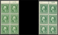 # 462a F/VF to VF OG H/Hr, Plate Number Pane, YOU ARE ONLY BUYING ONE PANE AT THIS PRICE, please tell us what plate number(s) you want