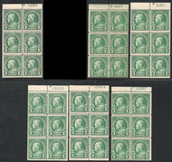 # 552a F/VF to VF OG H/Hr, Plate Number Pane, YOU ARE ONLY BUYING ONE PANE AT THIS PRICE, please tell us what plate number(s) you want