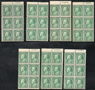 # 552a F/VF to VF OG NH, Plate Number Pane, YOU ARE ONLY BUYING ONE PANE AT THIS PRICE, please tell us what plate number(s) you want