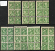 # 632a F/VF to VF OG NH, Plate Number Pane, YOU ARE ONLY BUYING ONE PANE AT THIS PRICE, please tell us what plate number(s) you want