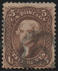 #  76 Fine+, cork cancel, bold color!