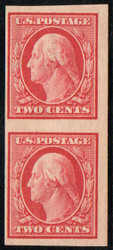 # 344v F-VF OG NH, Coil Pair, post office fresh!