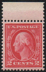 # 406 VF/XF OG NH, w/ top salvage, vivid color, SELECT!