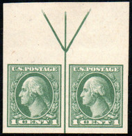 # 531 XF-SUPERB OG NH, Imperf Line Pair w/ arrow, neat!