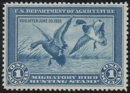 #RW 1 VF/XF OG NH, pretty color, CHOICE!
