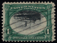 # 294a F/VF, w/PSE (04/04) CERT, INVERT, lighter cancel, usual centering for the 40+ or known copies, most have faults,  this copy has fresh color and a very faint corner crease, Catalogs $25,000,  VERY NICE!