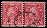 # 491 VF/XF, Pair, w/PF (07/02) CERT, a very rare and undervalued pair, super color and well centered, CHOICE!
