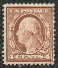 # 334 F-VF OG H, nice stamp!