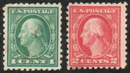 # 462 - 63 F-VF OG H, nice color set!