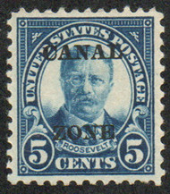 Canal Zone # 74 XF OG H, fresh color, nicely centered, SELECT!