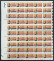 #2147 VF OG NH, 22c Frederic Auguste Bartholdi Full Sheet, vibrant colors!