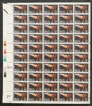 #2380 VF OG NH, 25c Summer Olympics of 1988 Full Sheet, rich color!