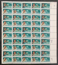 #2386 - 89 VF OG NH, 25c Antarctic Explorers Full Sheet, vibrant color!