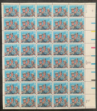 #2420 VF OG NH, 25c Letter Carriers Full Sheet, neat!