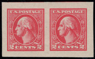 # 534 SUPERB JUMBO OG NH, Pair, enormous margins, Super Nice GEM PAIR!