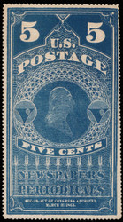 #PR  5 F-VF mint, no gum, pretty color!