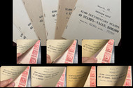#R679, R680, R681, R682, R683, R684, R685a 7 COMPLETE BOOKS, VF NH no gum as issued, each booklet is posts office fresh,  WE MAY SELL INDIVIDUALLY, ASK TO BREAK UP!  Scott way too low as Complete Booklets,  VERY RARE!