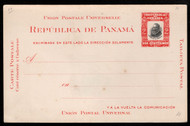 Canal Zone #UX1 VF/XF mint postcard, thin on back, CHOICE!