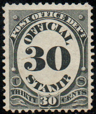 #O 55 F-VF Mint, no gum, vivid color!