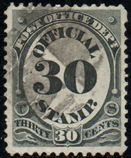 #O 55 VF, light cancel, bold color!
