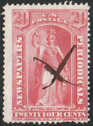 #PR 17 F-VF, pen cancel, pretty color!