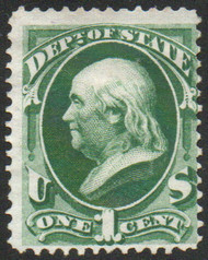 #O57 Fine+ Mint, no gum, vibrant color!