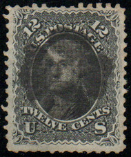 #  90 VF, sock on the nose cancel, fresh color!