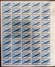 #C 30 30c Transport, F/VF OG NH, full sheet of 50, SELECT!