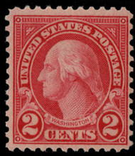 # 595 F/VF OG NH, w/CROWE (10/24) CERT, a most desirable stamp with a certificate, fresh color, do not buy any 595's without a certificate, highly faked!  Rich Color!